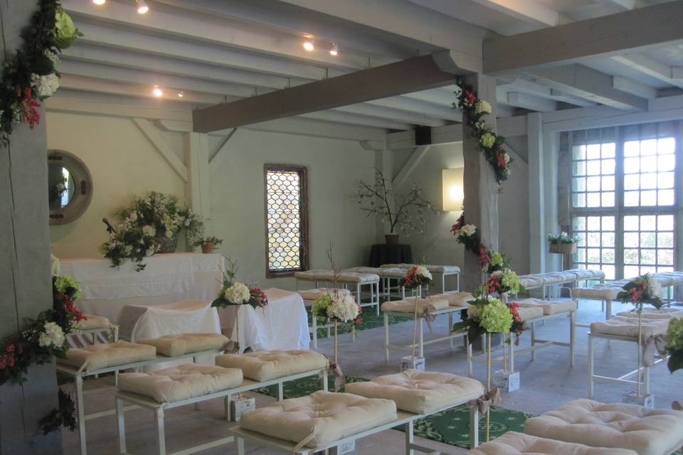 Interior de la ermita