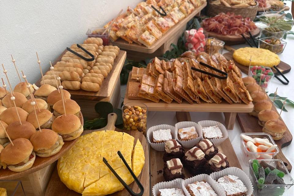 Mesas aperitivos