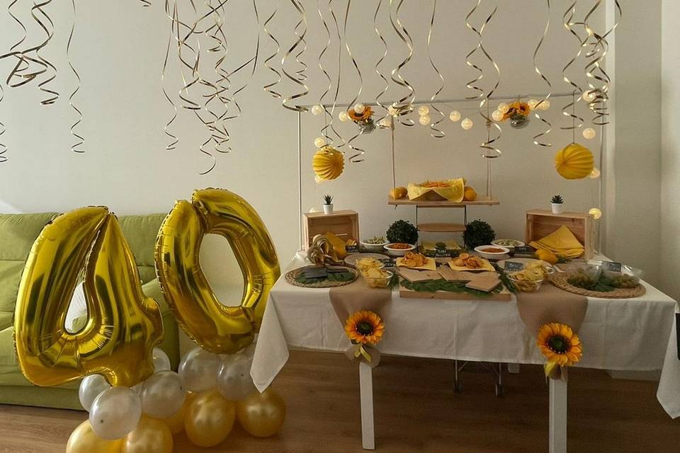 Decoración con globos