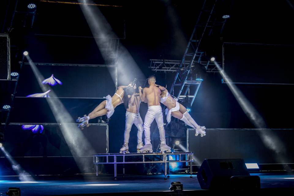 Acrobacia en patines