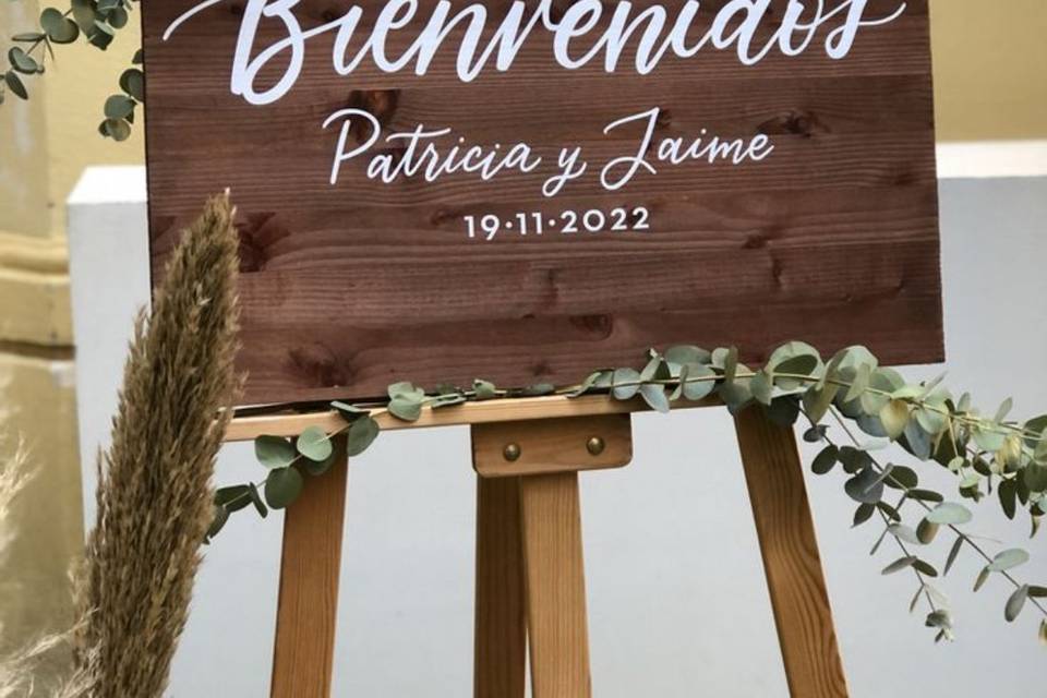 Cartel boda