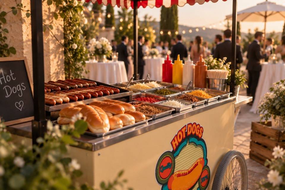 Barra libre de HOT DOGS