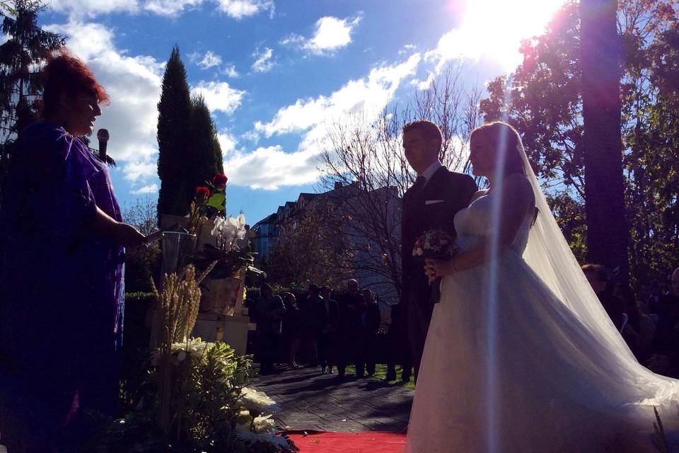 Ceremonia con Tete Delgado