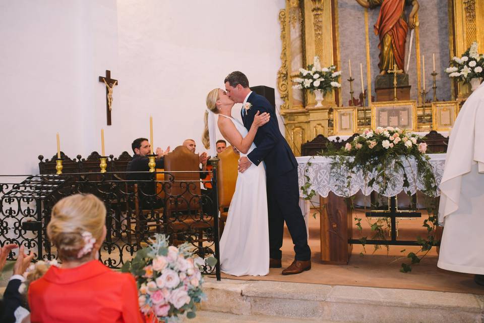 Ceremonia en la iglesia