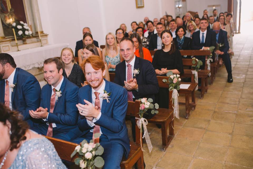 Ceremonia en la iglesia