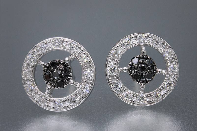 Pendientes diamantes