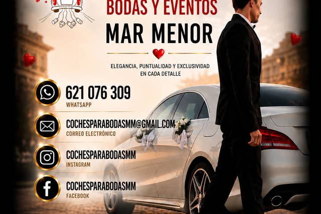 Coches para Bodas y Eventos Mar Menor