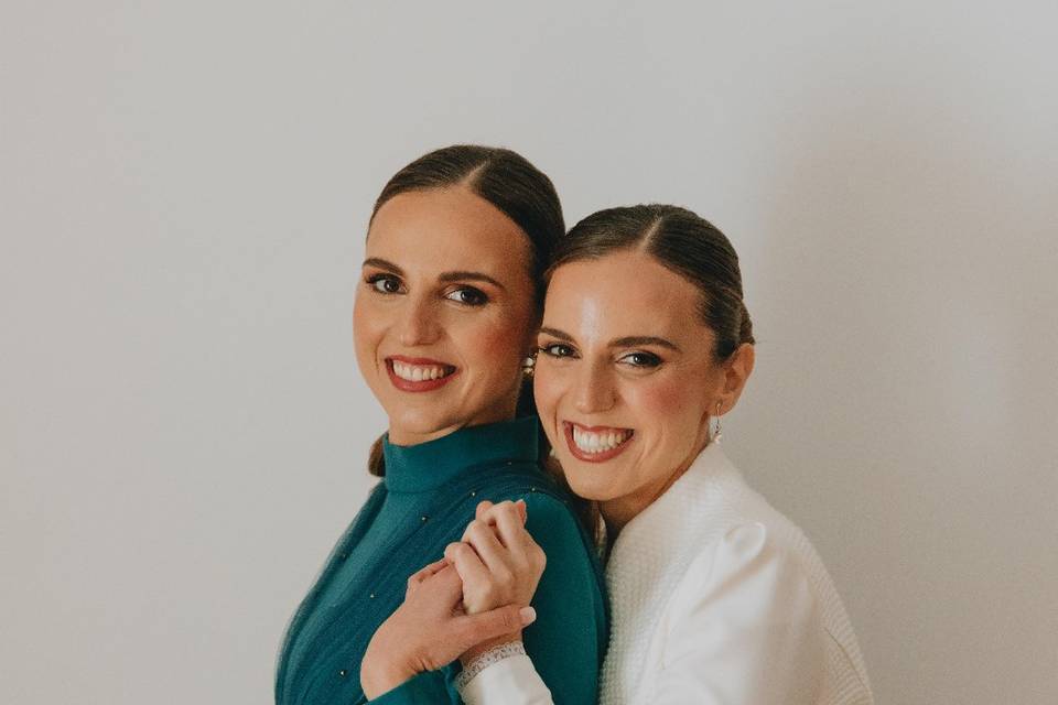 Maquillaje para las dos