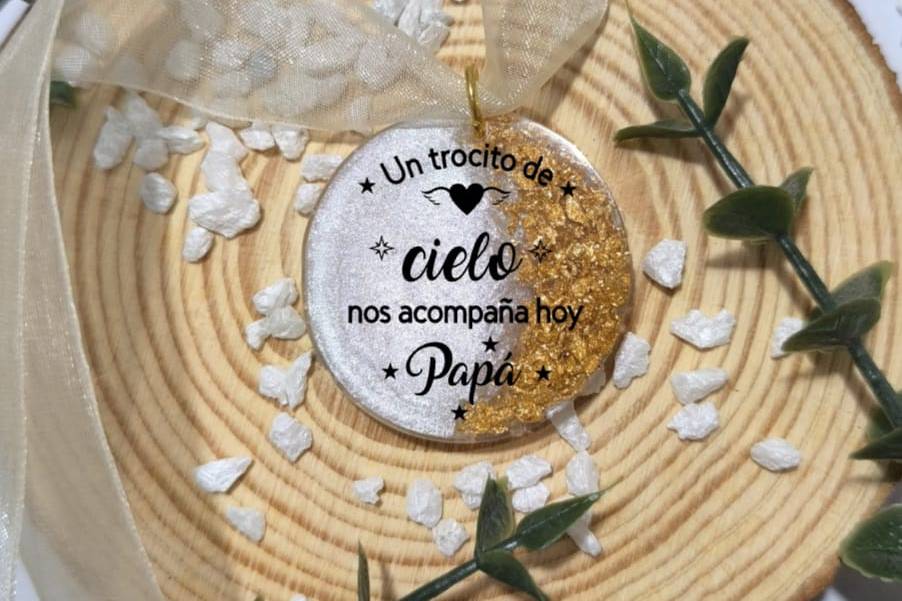 Chapa para ramo personalizada