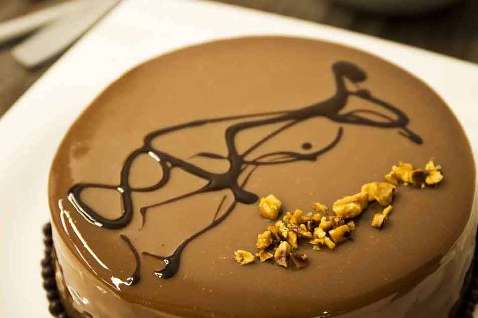 Mousse de gianduja charamel