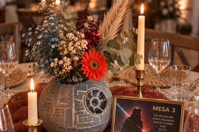 Centros de mesa boda