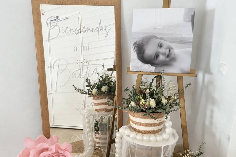 Bienvenida bautizo