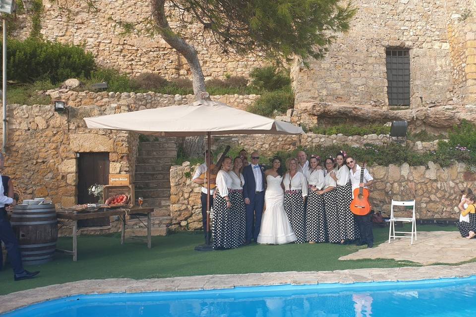 Boda en Castillo de Tamarit