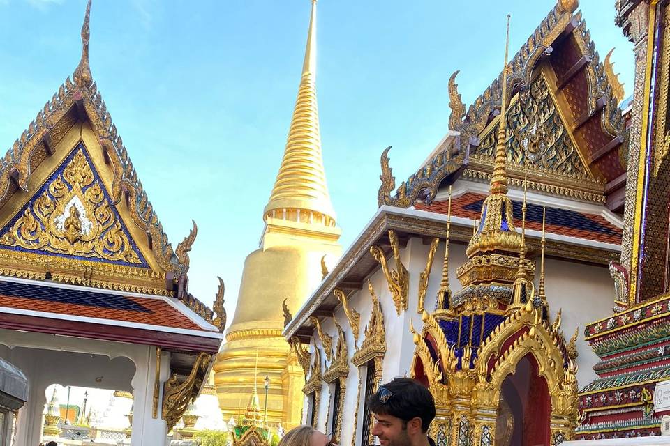 Paula y Siar en Bangkok