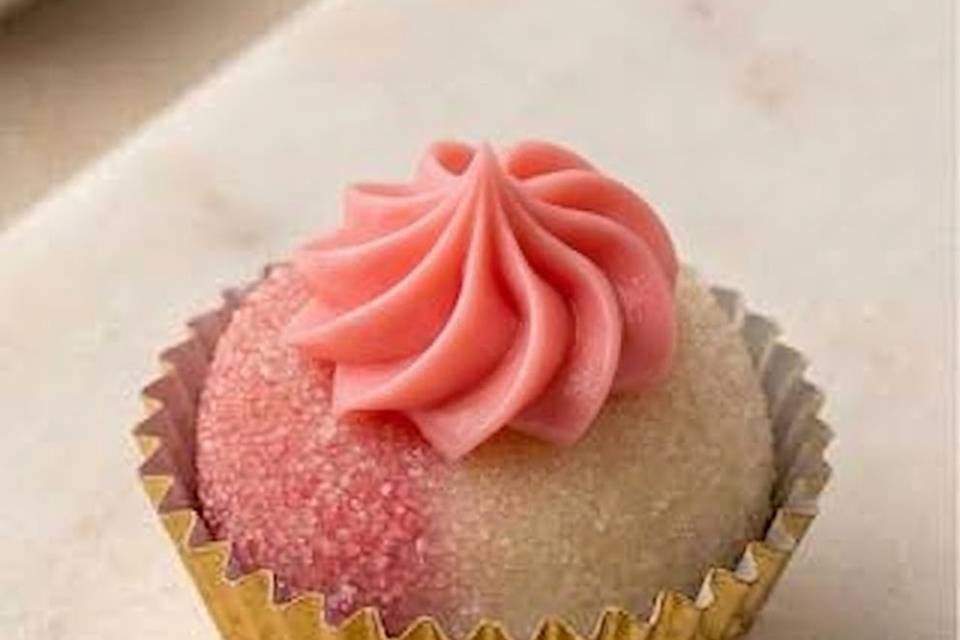 Chocolate blanco y fresa