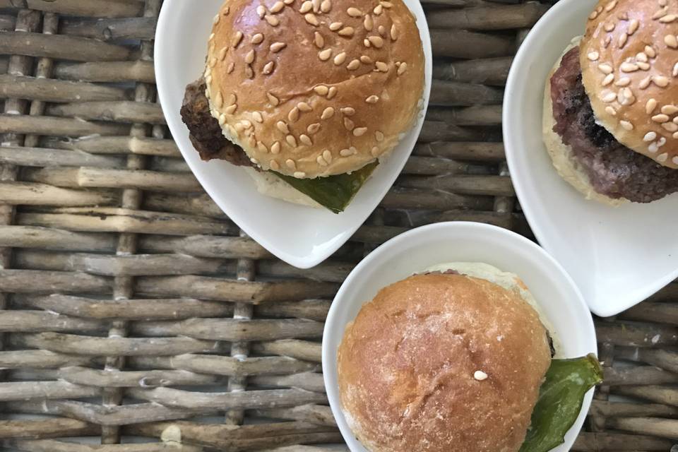 Mini hamburguesas