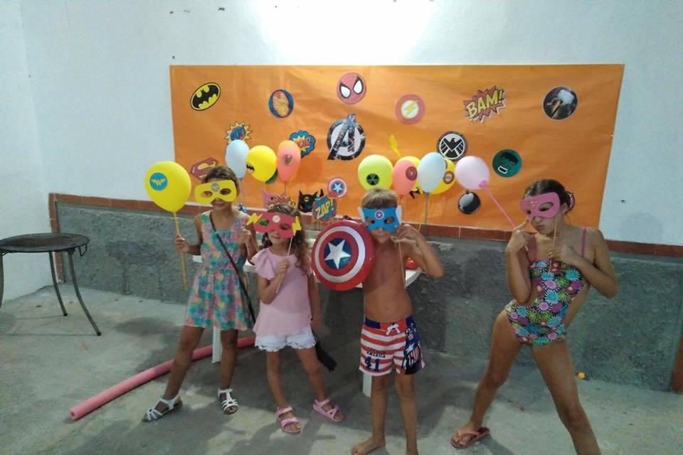 Cumple superheroes