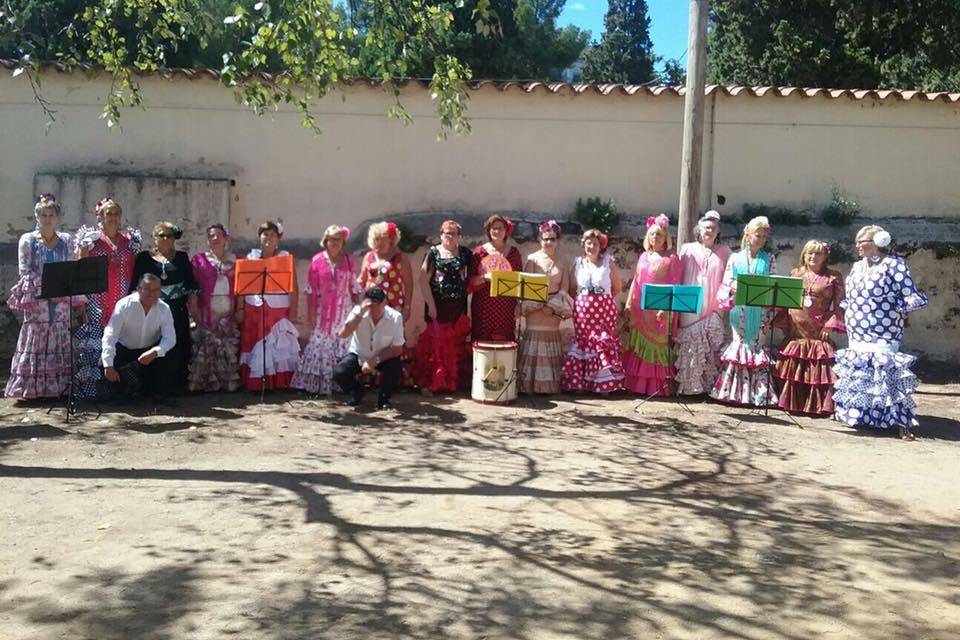 De boda a la salida