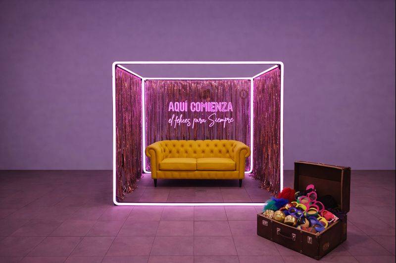 Nuevo Fotocall Caja Neón