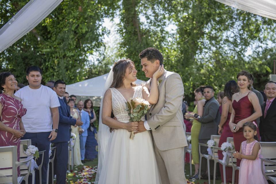 Boda civil en Pamplona. España