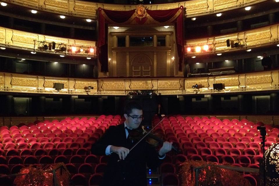 Violinista Teatro Real