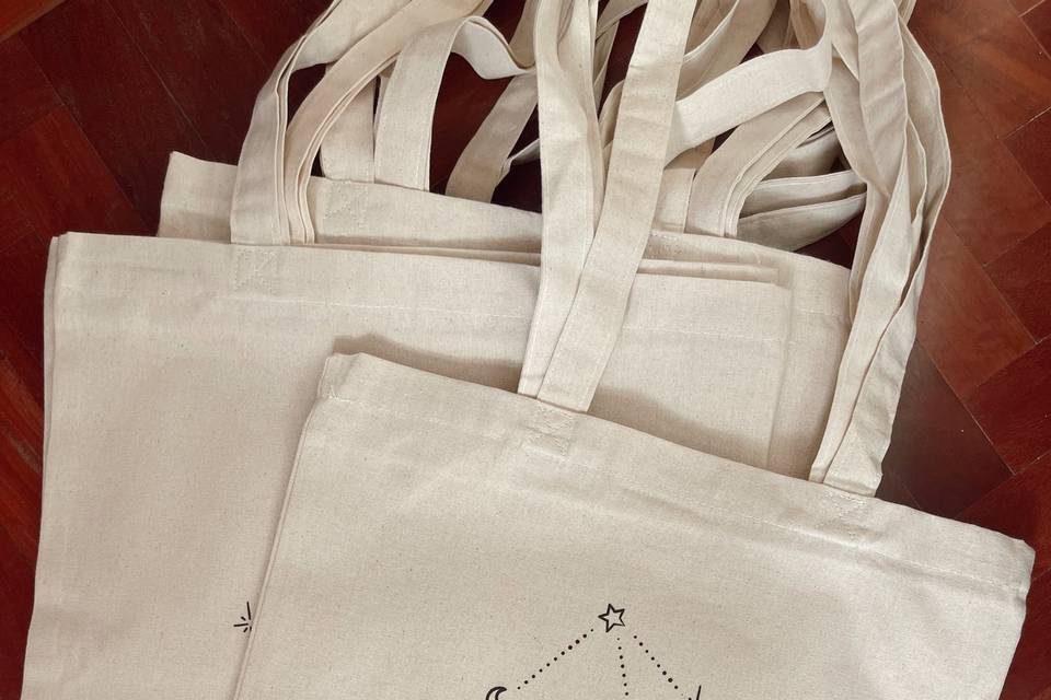 Totebag para damas de honor