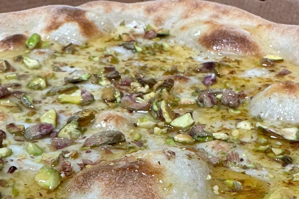 Pizza pistacho