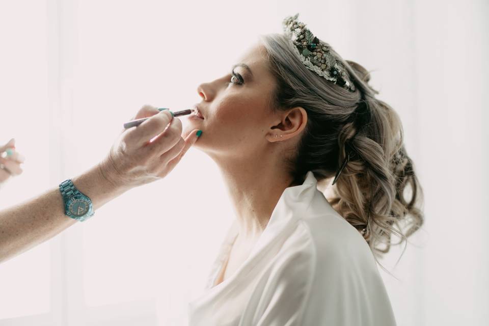 La Dame en Bleu, Headpieces