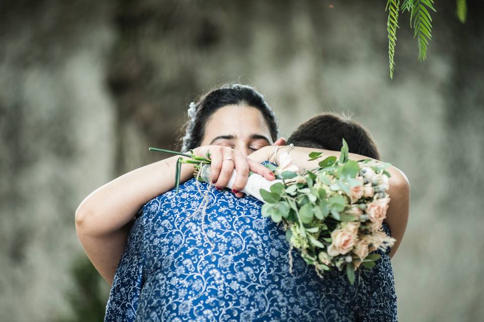 Slow wedding photo