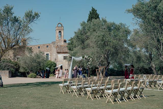 Espacio ceremonial en castillo
