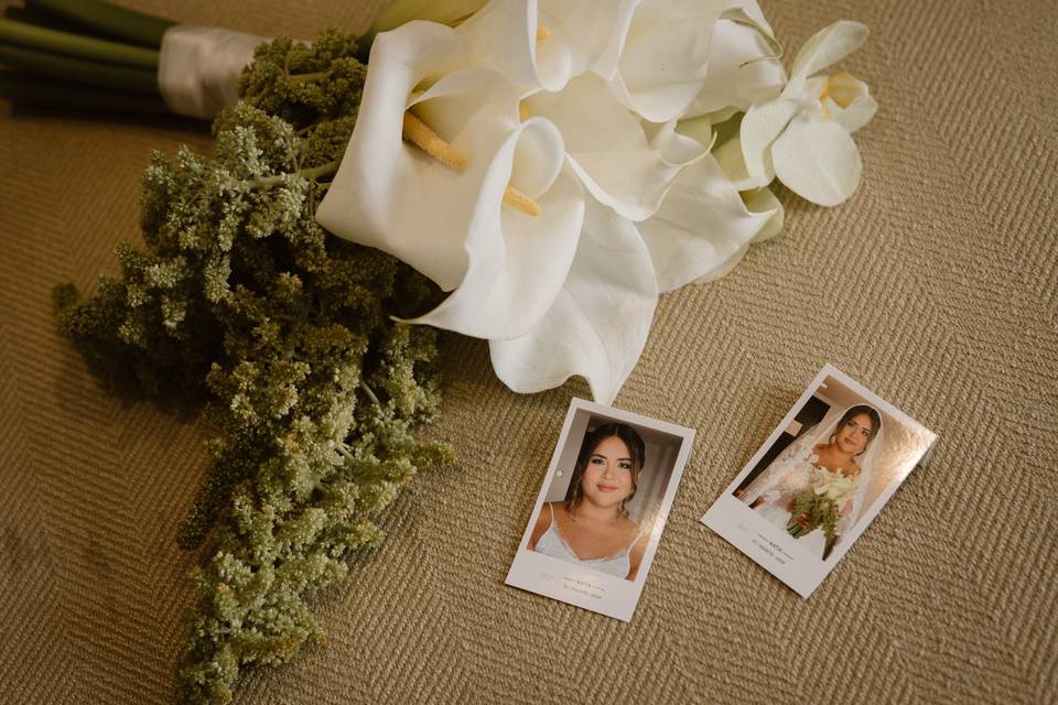 Ramo y polaroids
