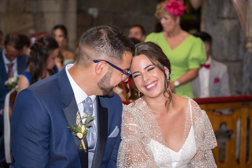 Momentos ante el altar