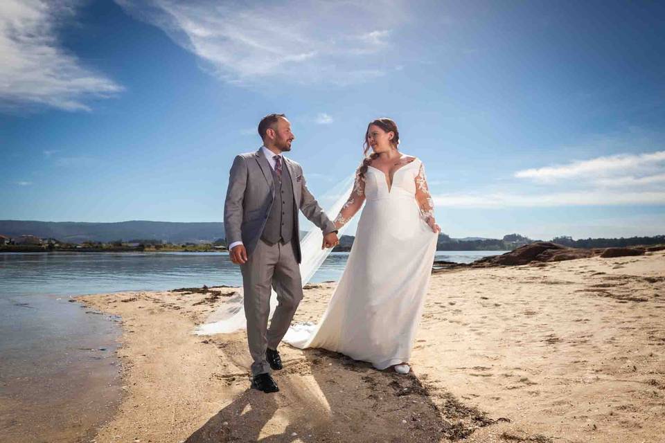 Foto de pareja Postboda