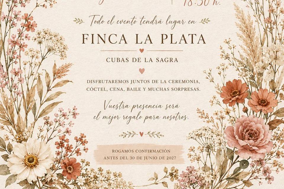 Invitacion boda