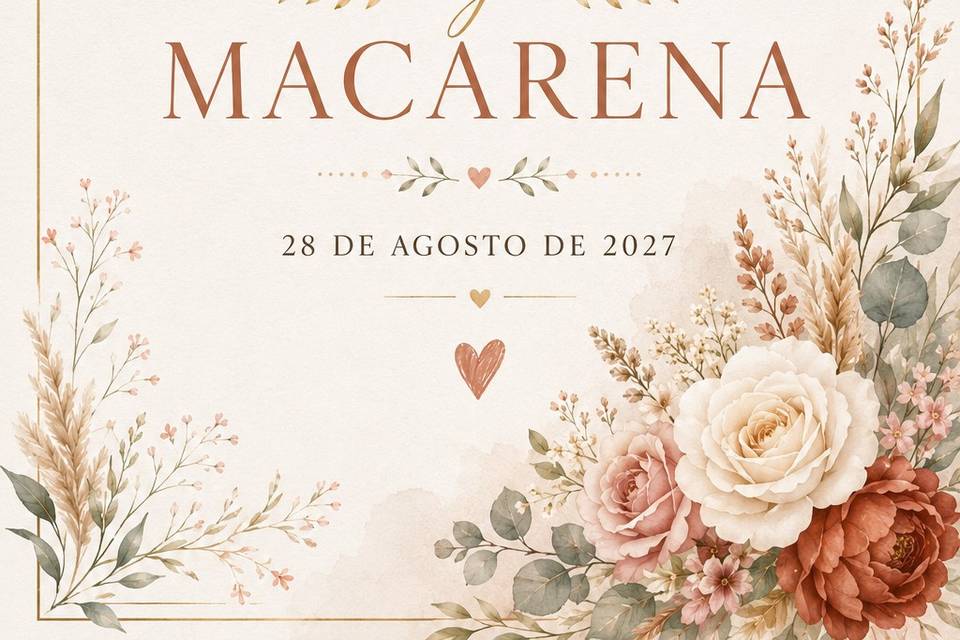 Invitacion boda