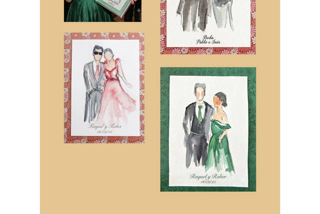 Ilustraciones únicas