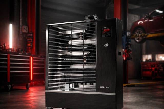 Calefactor diesel sin humos