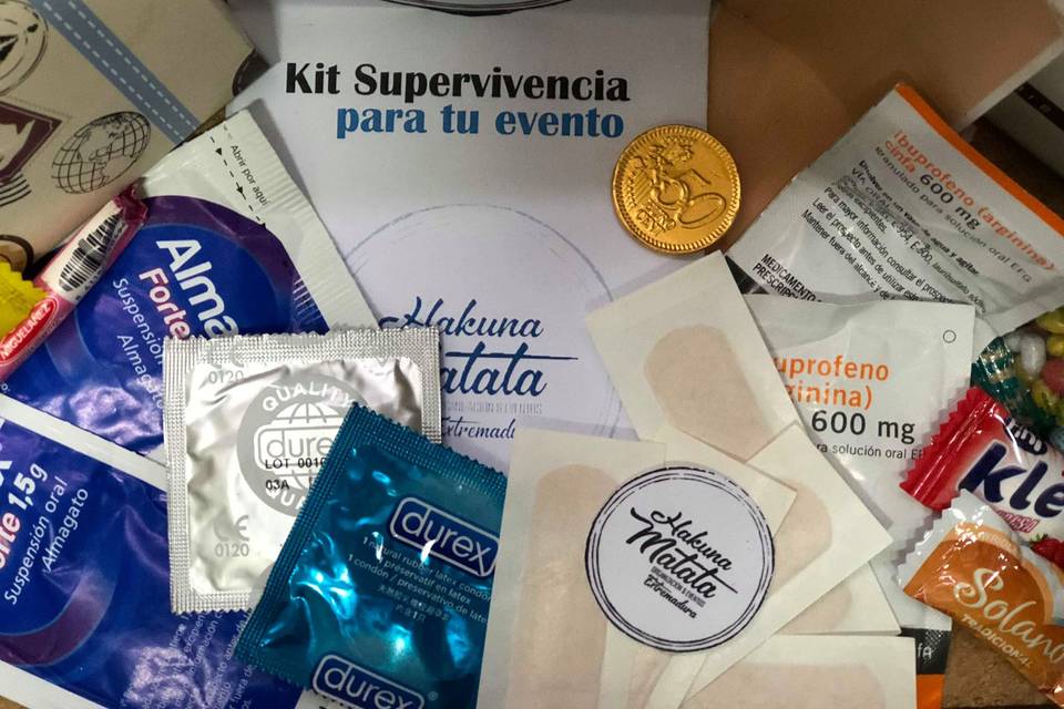 Kit supervivencia invitados/as