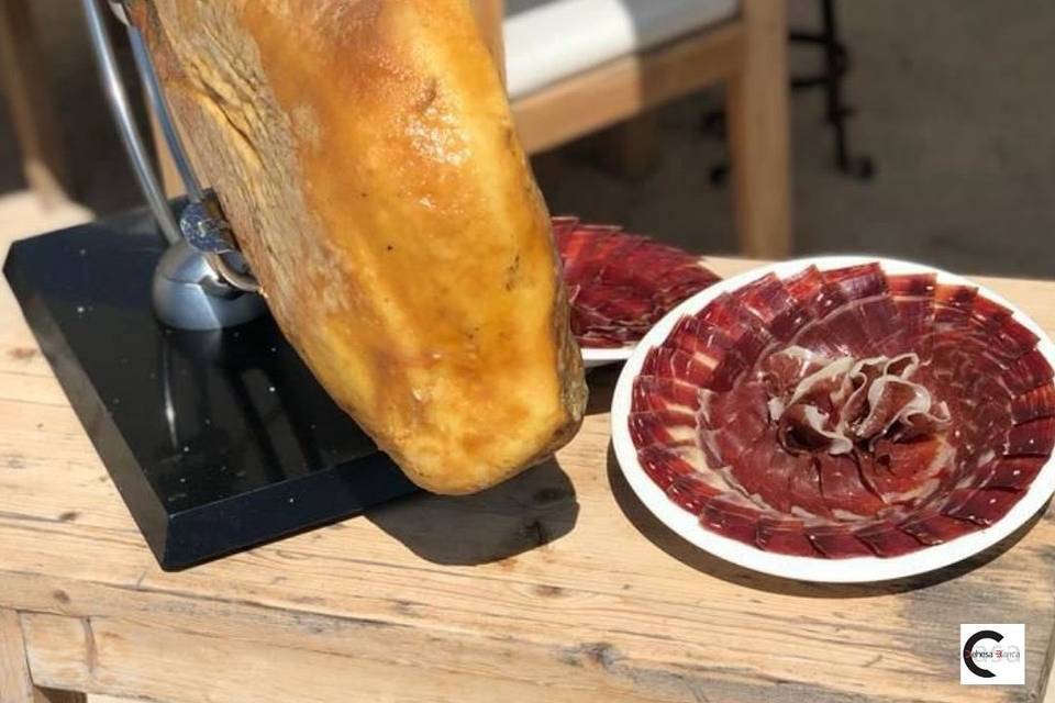 Presentación del jamón