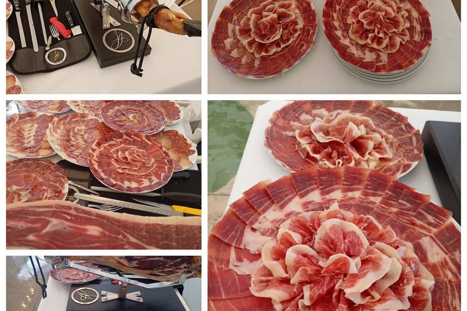 Mesa de ibericos