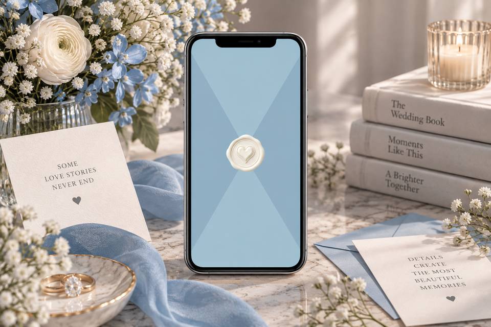 Invitación digital de boda