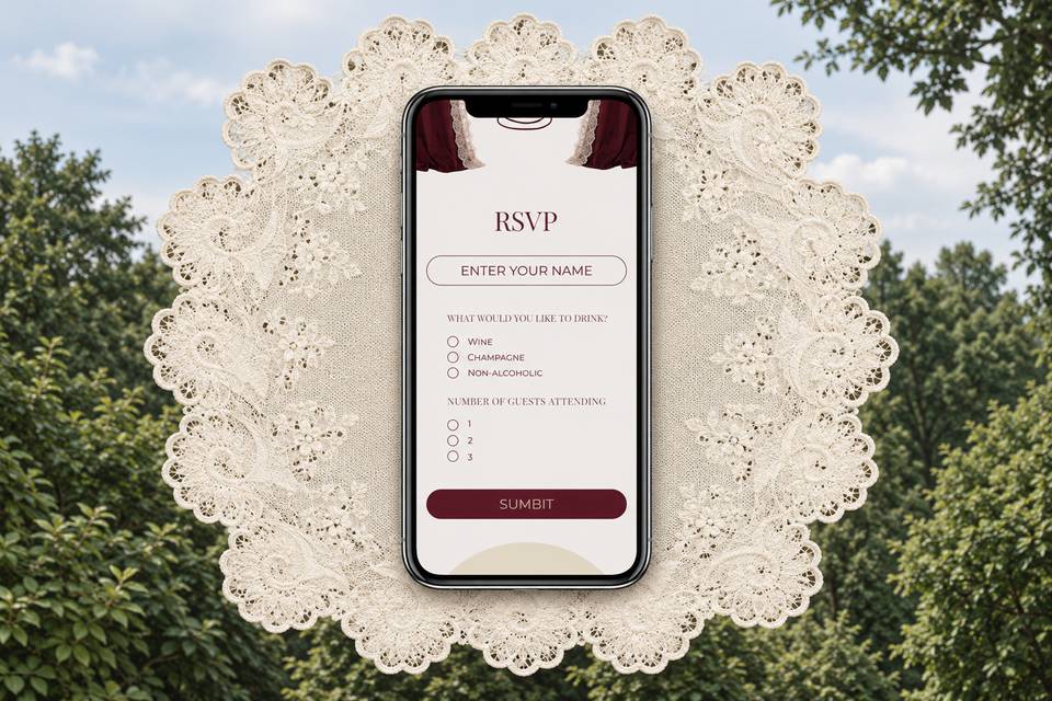 Invitación web de boda
