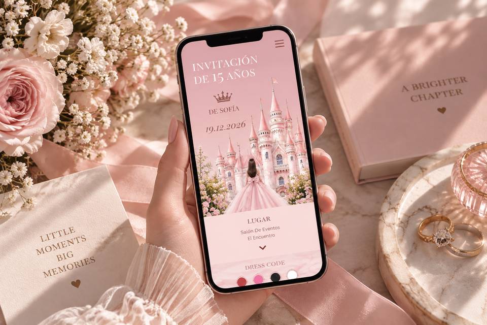 Invitación digital personaliza
