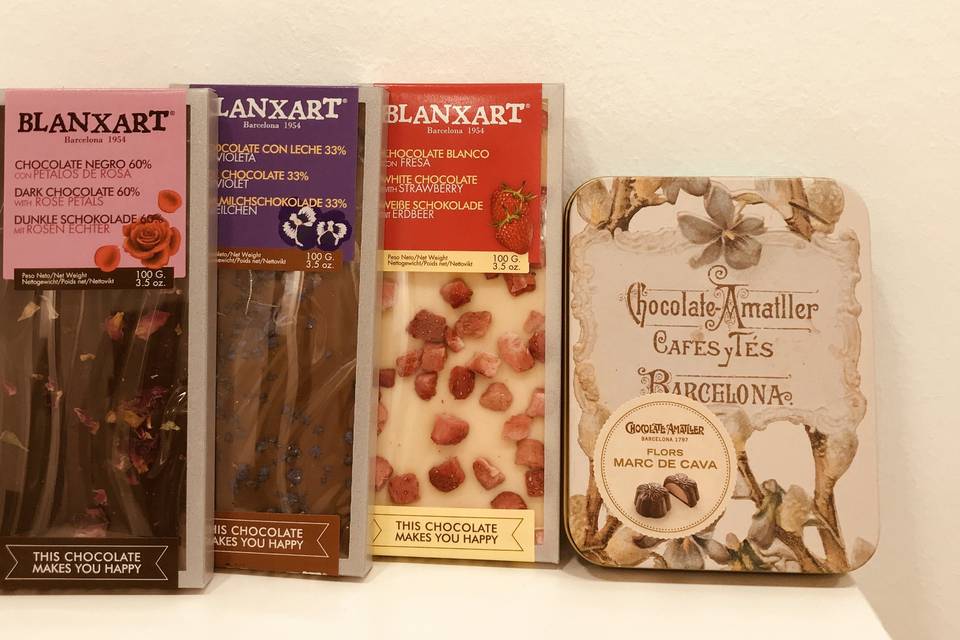 Selección de chocolate