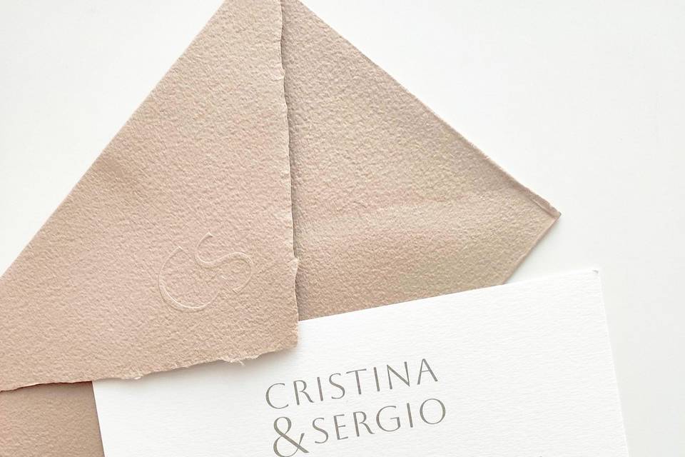 Invitación Cristina + Sergio