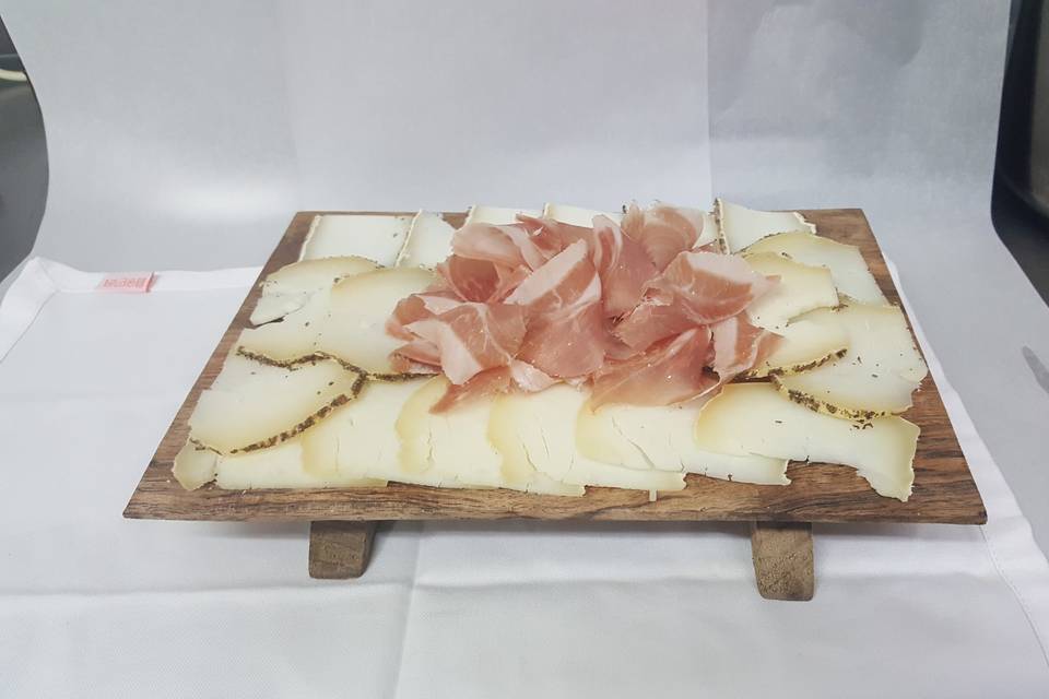 Tabla jamón y queso- aperitivo