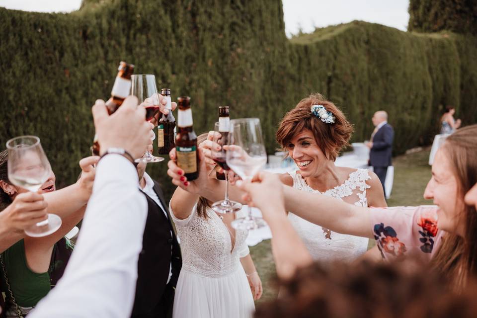 Brindis en el aperitivo