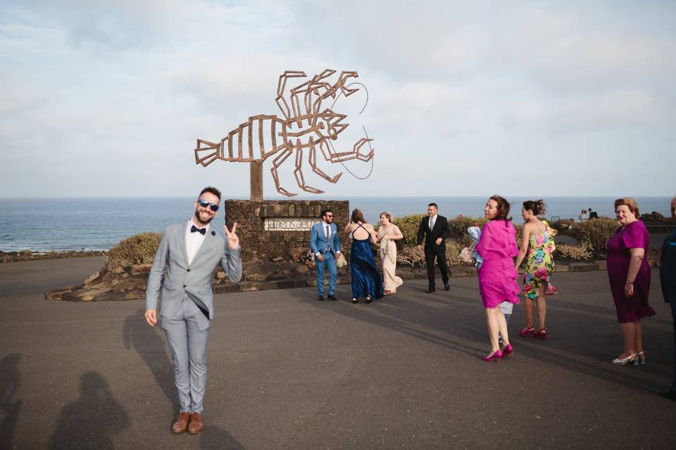 Boda en Jameos del agua