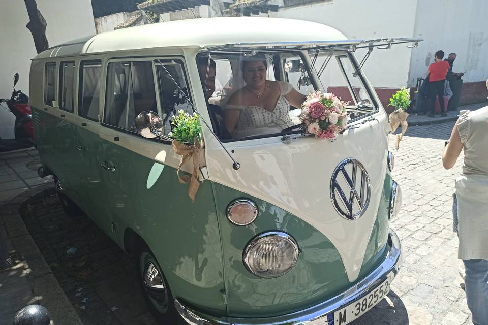 Volkswagen T1 verde agua