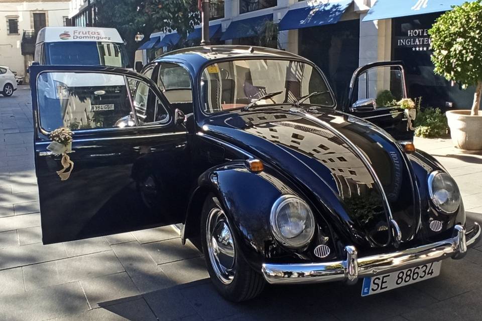 Volkswagen escarabajo negro